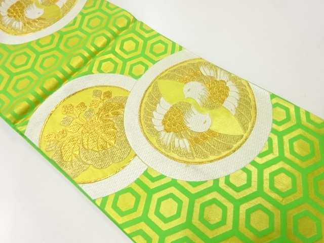 JAPANESE FUKURO OBI / WOVEN PAULOWNIA